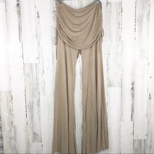 Young Fabulous & Broke Sierra Tan Wide Leg Pants S